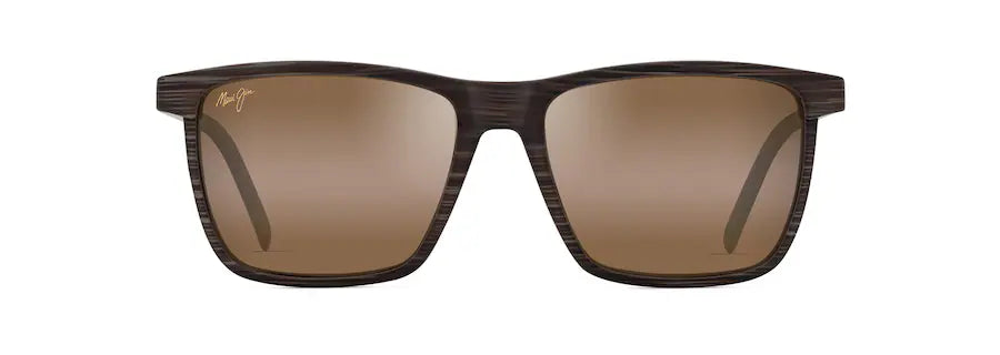 MAUI JIM ONE WAY BROWN STRIPE WITH BRONZE LENSE SUNGLASSES