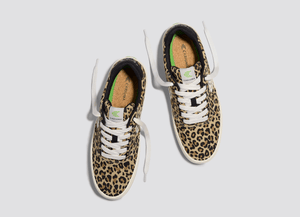 NAIOCA Leopard Print Canvas Sneaker Women