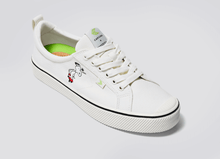 Load image into Gallery viewer, PEANUTS OCA Low Snoopy Skate Off-White Canvas Sneaker Women
