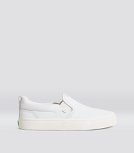 Load image into Gallery viewer, SLIP-ON White Premium Leather Sneaker Men
