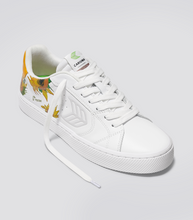 Load image into Gallery viewer, VGM SALVAS White Leather Sunflowers Sneaker Women
