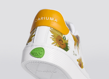 Load image into Gallery viewer, VGM SALVAS White Leather Sunflowers Sneaker Women
