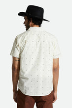 Load image into Gallery viewer, Charter Print S/S Shirt - Off White Pyramid

