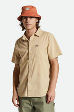 Load image into Gallery viewer, Charter Sol Wash S/S Woven Shirt - Oat Milk Sol Wash
