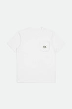 Load image into Gallery viewer, Woodburn S/S Tailored Pocket Tee - White
