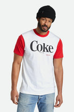 Load image into Gallery viewer, Coca-Cola S/S Tailored Tee - Coke Red
