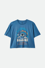 Load image into Gallery viewer, Moonlight Tour S/S Skimmer Tee - Blue Heaven

