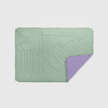 Load image into Gallery viewer, VOITED Recycled Ripstop Outdoor Camping Blanket - Cameo Green/Digital Lavender
