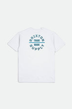 Load image into Gallery viewer, Oath V S/S Standard Tee - White/Chinois Green/Blue Danube
