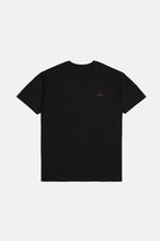 Load image into Gallery viewer, Alpha Square S/S Standard Tee - Black/Casa Red/Sand

