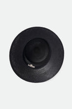 Load image into Gallery viewer, Lopez Panama Straw Bucket Hat - Coronado Black
