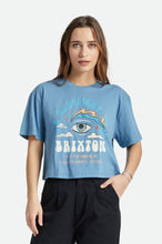 Load image into Gallery viewer, Moonlight Tour S/S Skimmer Tee - Blue Heaven
