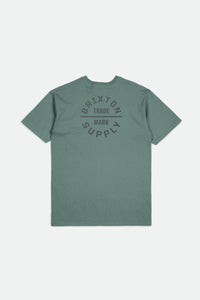 Oath V S/S Standard Tee - Chinois Green/Charcoal