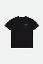 Load image into Gallery viewer, Grade S/S Standard Tee - Black/Casa Red/White
