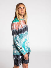 Load image into Gallery viewer, Iconic Stone Dye Long Sleeve Tee - Tie Dye
