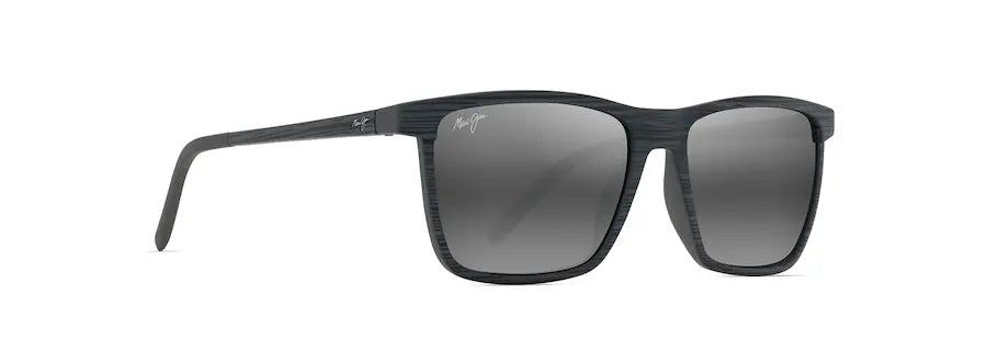 MAUI JIM ONE WAY GREY STRIPE WITH GREY LENSE SUNGLASSES