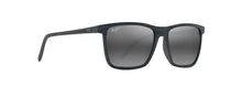 Load image into Gallery viewer, MAUI JIM ONE WAY GREY STRIPE WITH GREY LENSE SUNGLASSES
