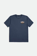 Load image into Gallery viewer, Regal S/S Standard Tee - Washed Navy/Sepia
