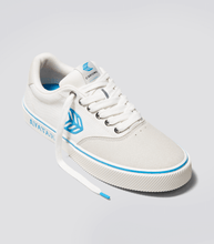 Load image into Gallery viewer, NAIOCA PRO AVATAR Vintage White Suede Off-White Canvas Blue Logo Sneaker Men
