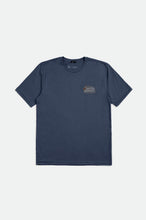 Load image into Gallery viewer, Bass Brains Boat S/S Standard Tee - Washed Navy
