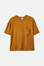 Load image into Gallery viewer, Carefree Oversized Boyfriend Pocket Tee - Washed Copper
