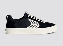 Load image into Gallery viewer, CATIBA PRO Low master-piece Black Cordura and Suede Ivory Logo Sneaker Women
