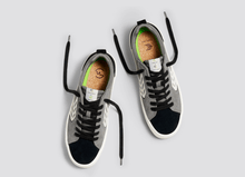 Load image into Gallery viewer, CATIBA PRO Low master-piece Charcoal Grey Cordura Black Suede Ivory Logo Sneaker Men
