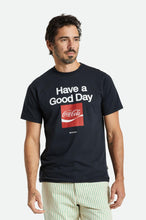Load image into Gallery viewer, Coca-Cola Good Day S/S Tailored Tee - Black
