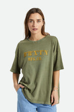 Load image into Gallery viewer, Service Oversized Boyfriend Tee - Olive Surplus
