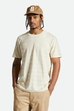 Load image into Gallery viewer, The City Jacquard Stripe S/S Tee - Whitecap
