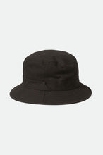 Load image into Gallery viewer, Woodburn Packable Bucket Hat - Black Sol Wash
