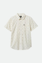 Load image into Gallery viewer, Charter Print S/S Shirt - Off White Pyramid
