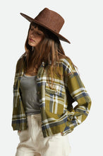 Load image into Gallery viewer, Cohen Cowboy Straw Hat - Dark Earth
