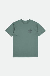 Oath V S/S Standard Tee - Chinois Green/Charcoal