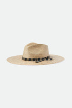Load image into Gallery viewer, Leigh Straw Fedora - Natural/Multi
