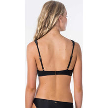 Load image into Gallery viewer, Classic Surf Eco D-DD Plunge Bikini Top in Black
