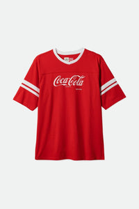 Coca-Cola Classic Football Tee - Coke Red