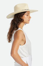 Load image into Gallery viewer, Leigh Straw Fedora - Natural
