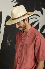Load image into Gallery viewer, Field Proper Straw Hat - Natural/Brown
