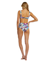 Load image into Gallery viewer, Womens - Swim Bottom - High Waist Bikini - Hallie - Multi Floral
