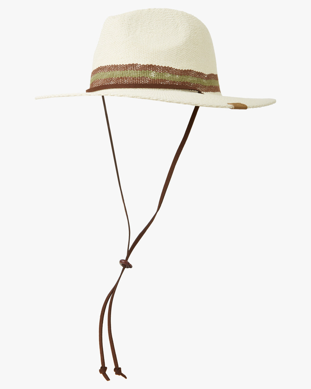 Men's Crusher Stripe Straw Hat