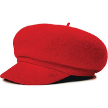 Load image into Gallery viewer, AUDREY BRIM BERET - RED

