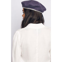Load image into Gallery viewer, LENNON W BERET - WASHED NAVY
