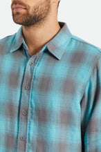 Load image into Gallery viewer, Bowery Soft Weave L/S Flannel - Blue Mirage
