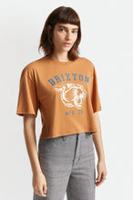 Load image into Gallery viewer, Women&#39;s Varsity Cat S/S Skimmer Tee
