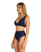 Load image into Gallery viewer, Womens - High Waist Bikini Bottom - Navy
