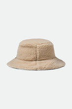 Load image into Gallery viewer, Petra Reversible Bucket Hat - Military Olive/Dove Sherpa
