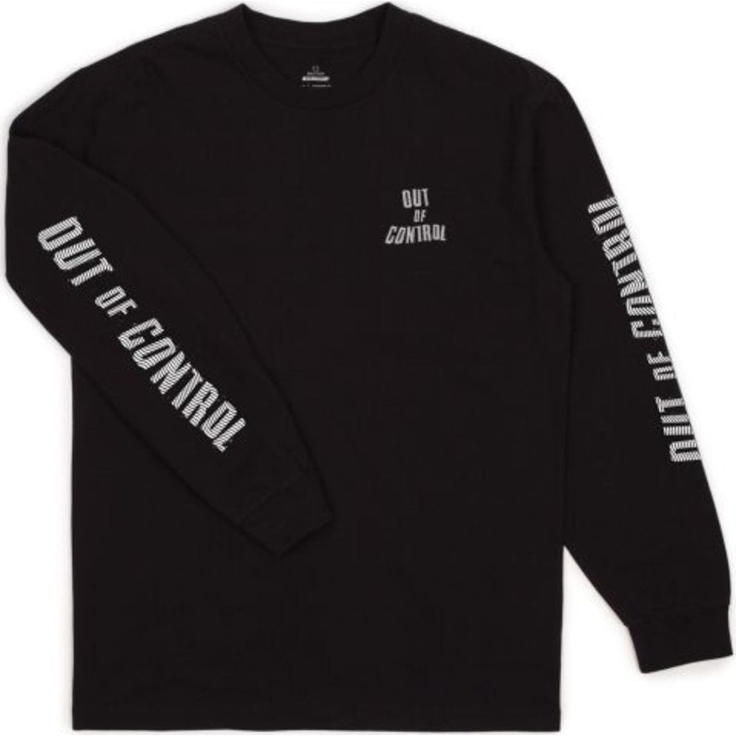 Strummer Out Of Control L/S Standard Tee - Black