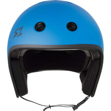 Load image into Gallery viewer, S1 Retro Lifer Helmet - Red Gloss w Checkers
